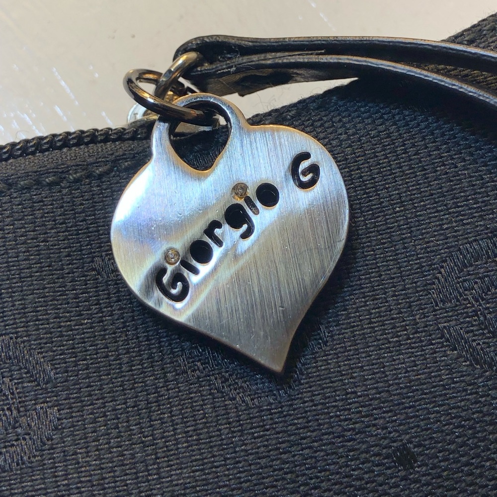 Giorgio G Crescent Moon Shoulder Bag **NWOT**  HARD TO FIND, RARE - Picture 2 of 14